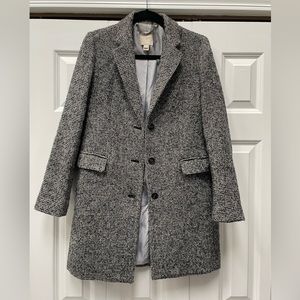J.Crew Women’s Lightweight Tweed Coat - Sz 4